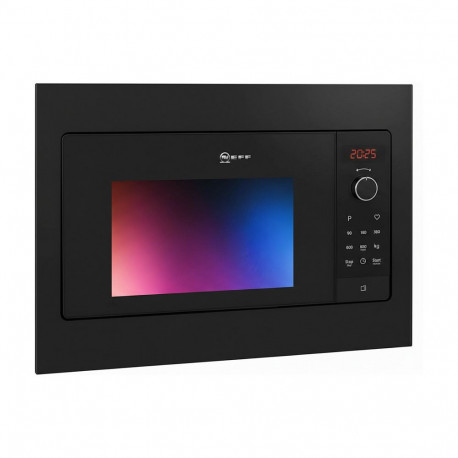 "NEFF HLAWG26S3 sw EB-Mikrowelle 800W 20L 5 Leistungsstufen LED-Display"