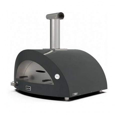 "Alfa Forni Moderno 5 Pizze Hybrid Schiefer Grau"