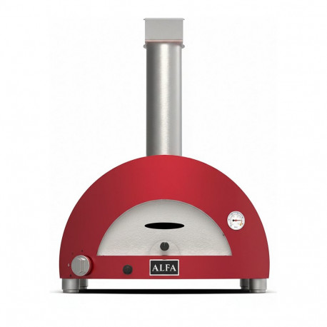 "Alfa Forni Moderno 1 Pizza Gas Antik Rot"