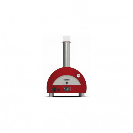 "Alfa Forni Linea Moderno Portable Pizzaofen Antique Red"