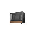 DeepCool CH260 WOOD Micro Tower Black, Wood
