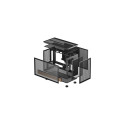 DeepCool CH260 WOOD Micro Tower Black, Wood