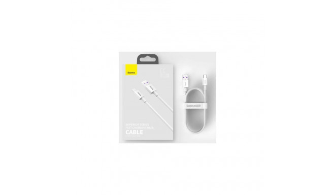 Baseus CATYS-02 USB cable 1 m USB C USB A White