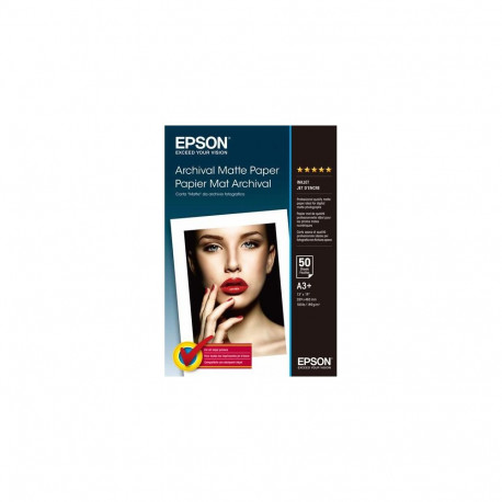 Epson Archival Matte Paper, DIN A3+, 189g/m2, 50 Sheets