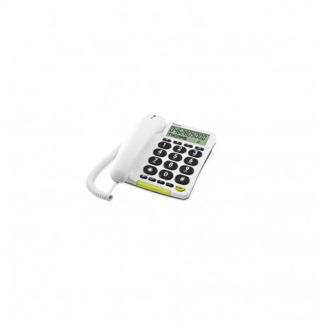 Doro 312cs Analog telephone Caller ID White