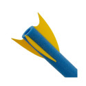 Viskevahend Softee Sky oda 34.5 cm kollane/sinine