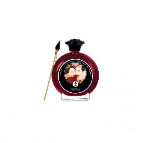 Shunga body paint strawberry sparkling wine