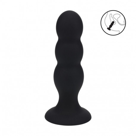 Tri Rattle anaalplug L vedelsilikoonist, must