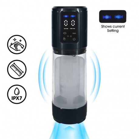 UltraLift automaatne veekindel masturbaatoripump, relvmetall