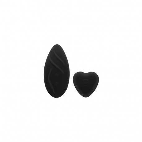 S Pleasures Premium Panty Vibe Sweetheart External Massager Black