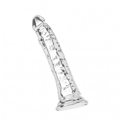 dildo TPE 24cm, läbipaistev