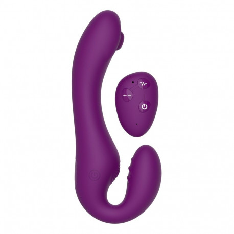 Rihmadeta strap-on pulseeriv vibraator