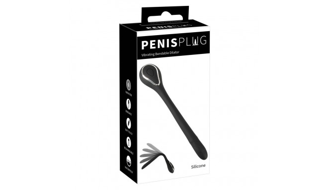 PenisPlug dilataator vibraatoriga