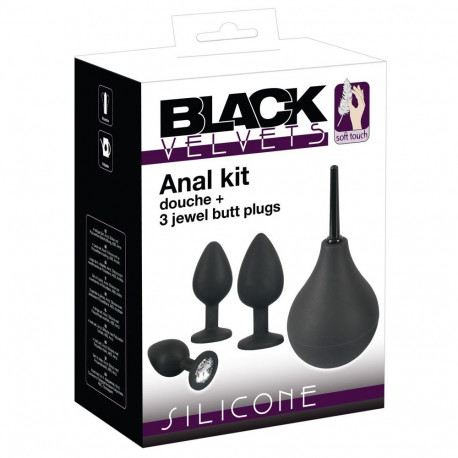 Zestaw analny Black Velvets