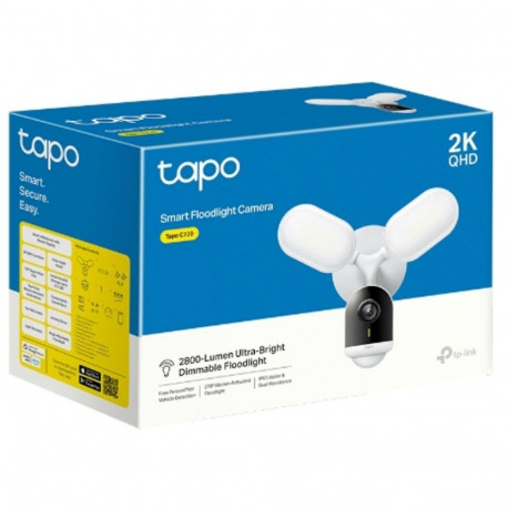 Security Camera - TP-LINK Tapo C720 4 MP Wireless Outdoor Night Vision White