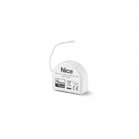 Smart Home Device - Nice DoubleSmart-Control Module FGS-224 Wireless Z-Wave 100-240V AC White