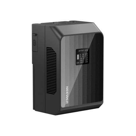 Battery - Neewer PS099EP 6800 mAh 14.5V V-Mount Battery with USB-C, 100W Output, Black