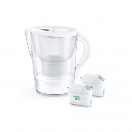 Water Filter Pitcher - Brita Marella XL 3.5L Capacity With 2 Maxtra Pro Filters White