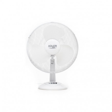 Table Fan - Adler AD 7304 3 Speeds 76° Oscillation 52 dB 45 W White