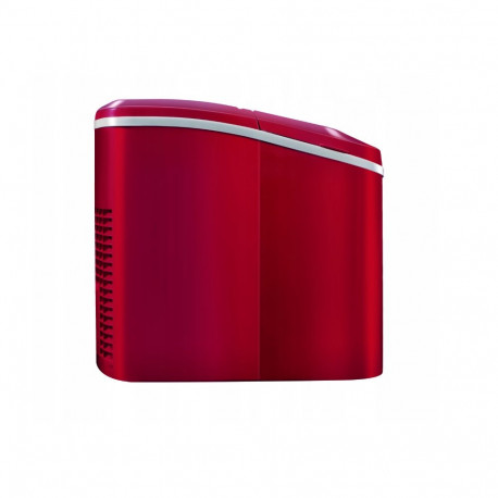Ice Maker - LIN Portable Ice Cube Maker PRO-R12 12 kg/Day, 2.2 L Water Tank, LED Display, Red