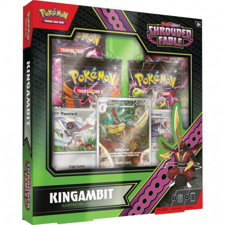 Trading Card Game - Pokémon Scarlet & Violet Shrouded Fable Kingambit Illustration Collection With P