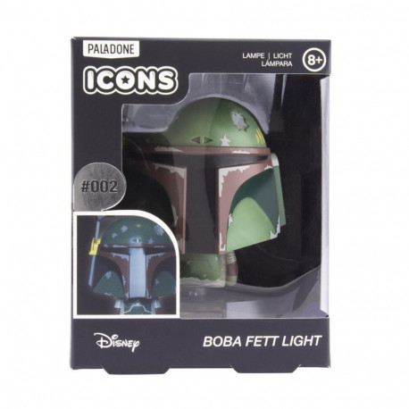 Ambiance Lighting - Paladone Bobba Fett Icon Light BDP Multicolour