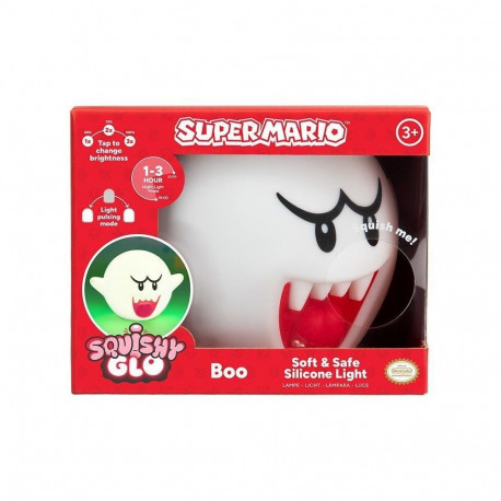 Collectible Figurine - Paladone PP13137NN Boo SquishyGlo Figure With Light Effects 137 mm White