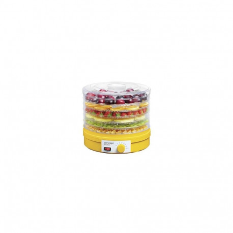 Food Dehydrator - Concept SO1015 245 W, 32 cm Grate Diameter, Yellow