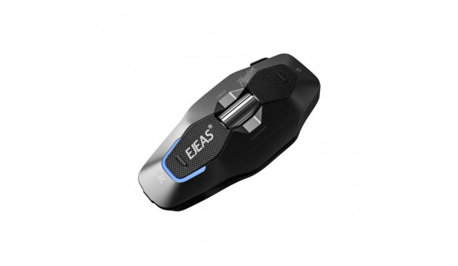 Motorcycle Communication System - EJEAS X10 Plus Intercom, Mesh, Bluetooth, IP67 Waterproof, Black