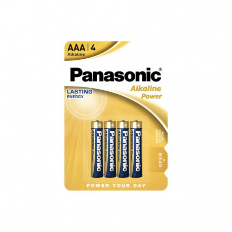 Battery - Panasonic LR03 AAA Alkaline 1.5V 4-pack