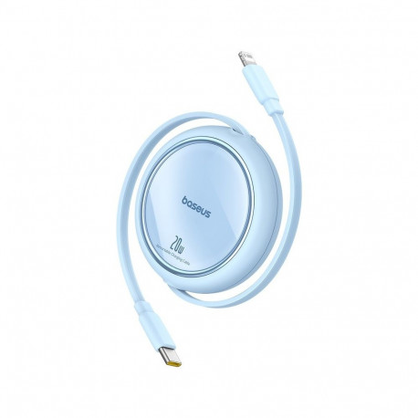 Charging Cable - Baseus Free2Pull USB-C to iP Lightning Fast Charging 20W 1m Blue