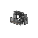 Deepcool Case | CH260 Wood | Black | Micro Tower