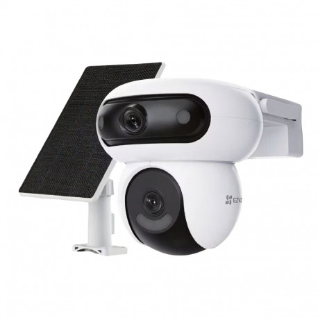 EZVIZ kaamerakomplekt CS-HB90/SP patareitoitega kahekaameraline päikesepaneeliga 4+4MP 2.8mm/6mm IP6