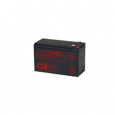 PCM | Battery 12V 7.2Ah F2 Pb CSB | CSB-GP1272