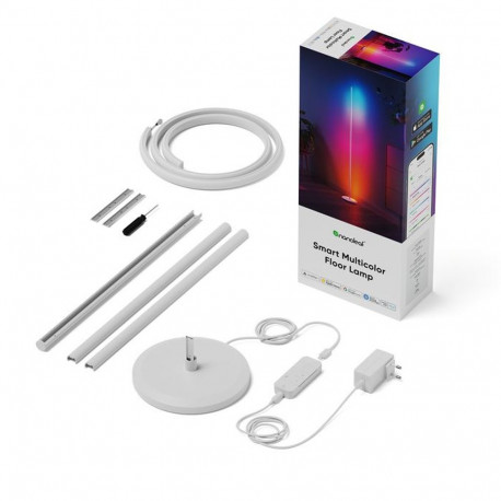 Nanoleaf põrandalamp nutikas Matter WiFi 1700Lm RGBW 22W 16M+ colours, valge