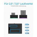 Icy Box IB-127CL-U3, docking station