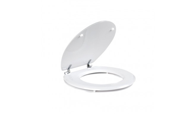 Beldray LA032355WFPEU7 Wooden Toilet Seat, White