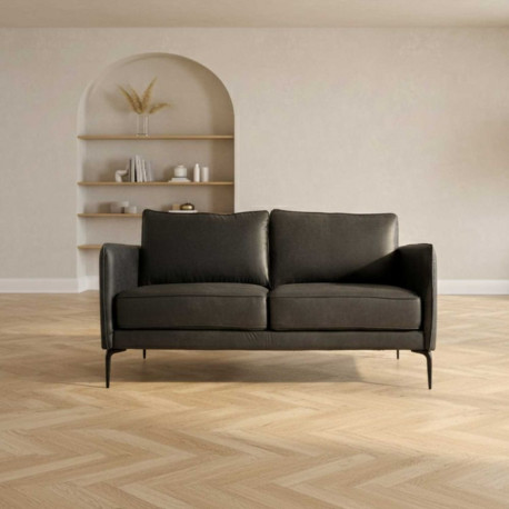 Sofa SOFIA 2-seater, dark olive