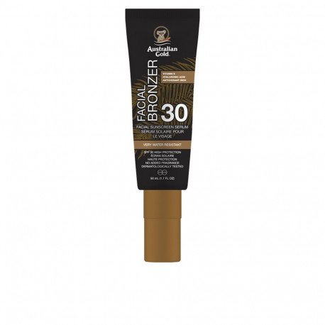 Australian Gold pruunistav näoseerum SPF30 veekindel 50ml