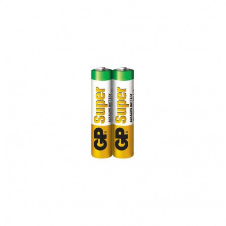 GP Battery (LR03) AAA Zinc Super (2 batteries / shrink) 1.5V