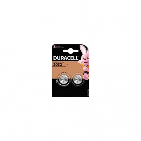 DURACELL Battery (CR2032) Button Lithium (2 batteries / blister) 3V