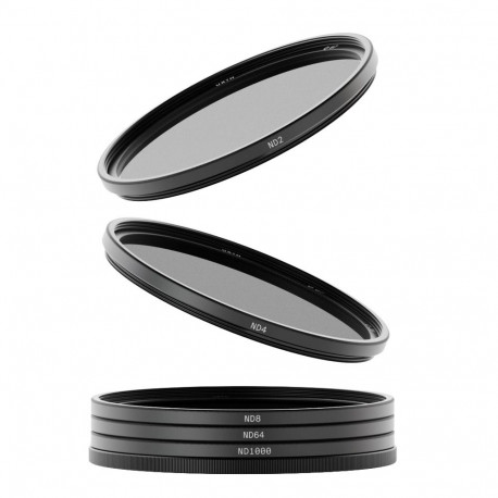 Urth 52mm ND2, ND4, ND8, ND64, ND1000 Lens Filter Kit (Plus+)