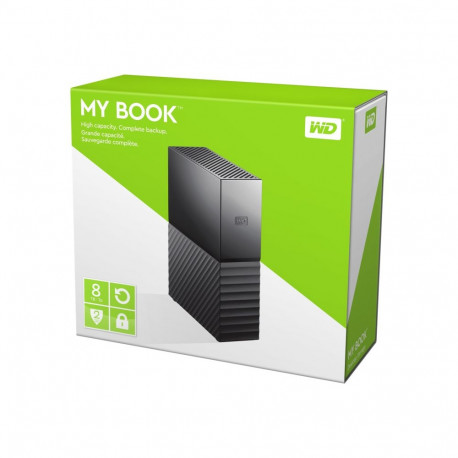 WD väline kõvaketas My Book 8TB USB3.0 3,5inch RTL RoHS-vastav WD SmartWare Pro
