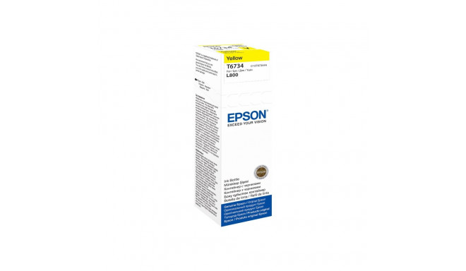 EPSON T6734 YELLOW INK BOTTLE 70ML