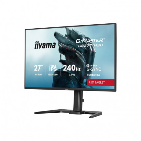IIYAMA mängumonitor GB2771HSU-B1 27inch kiire IPS G-Master Red Eagle FreeSync Premium / G-Sync ühild