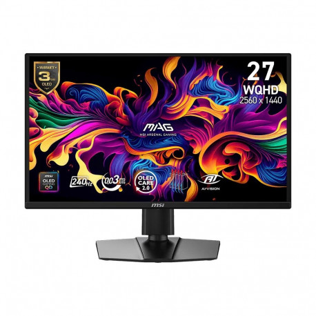 Monitor 26.5 inch MAG 272QP QD-OLED X24/FLAT/240Hz/black