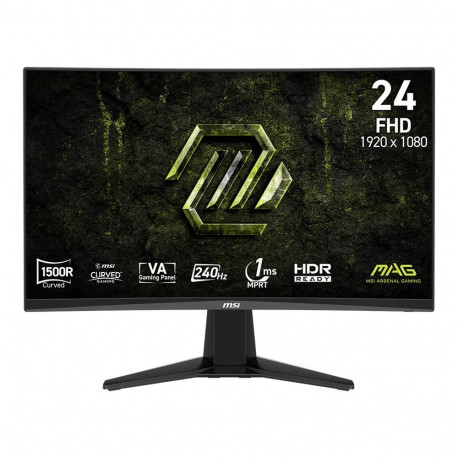 Monitor 23.6 inch MAG 245C X24 LED/FHD/Curved/240Hz/black