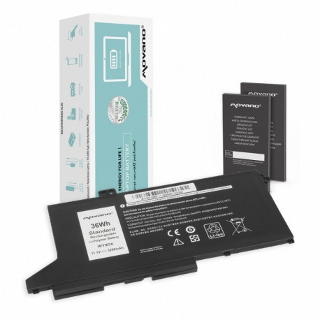 Battery WY9DX Dell Latitude 5520 5420 Precision 3560 - 3200 mAh (36 Wh)