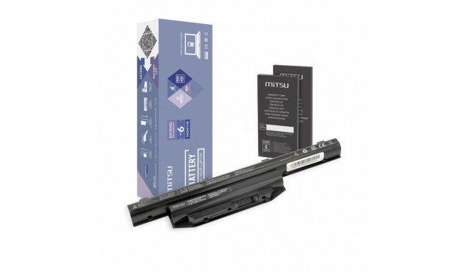 Fujitsu aku Lifebook E753 4400mAh (48Wh) 10.8-11.1Volt