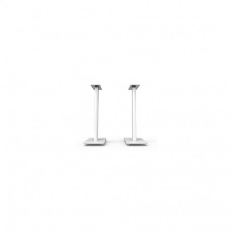 KANTO AUDIO 26" UNIVERSAL BOOKSHELF SPEAKER STANDS - WHITE (PAIR)